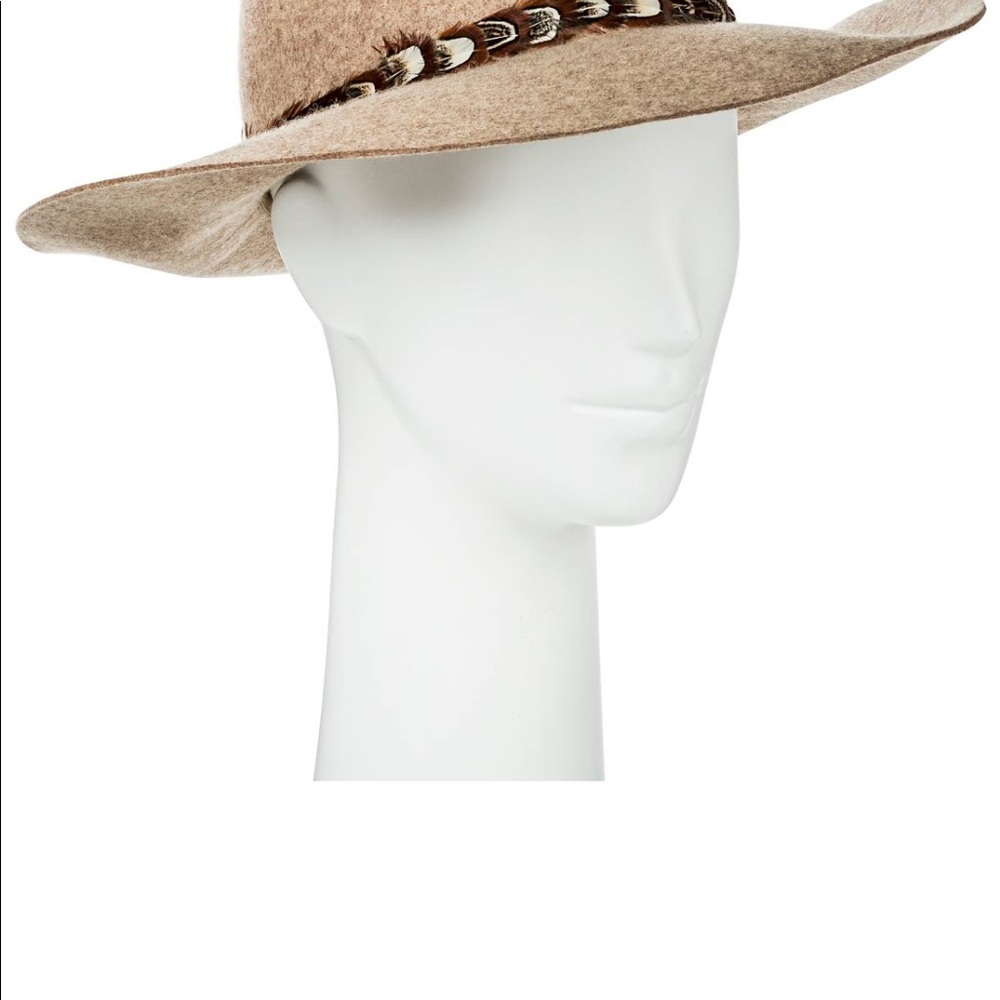 Women's Rancher Hat Brown with Feathers - Merona - Picture 5 of 5