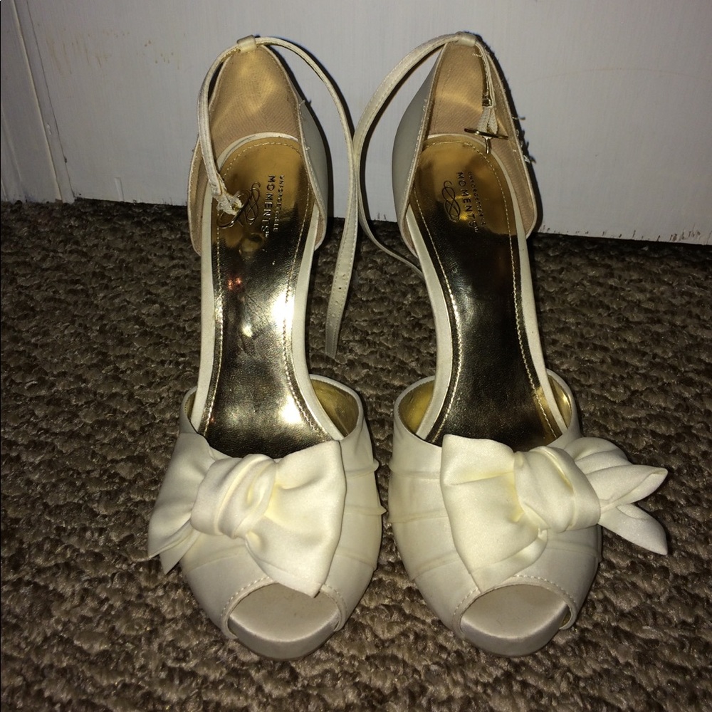 White/Creme colored heels