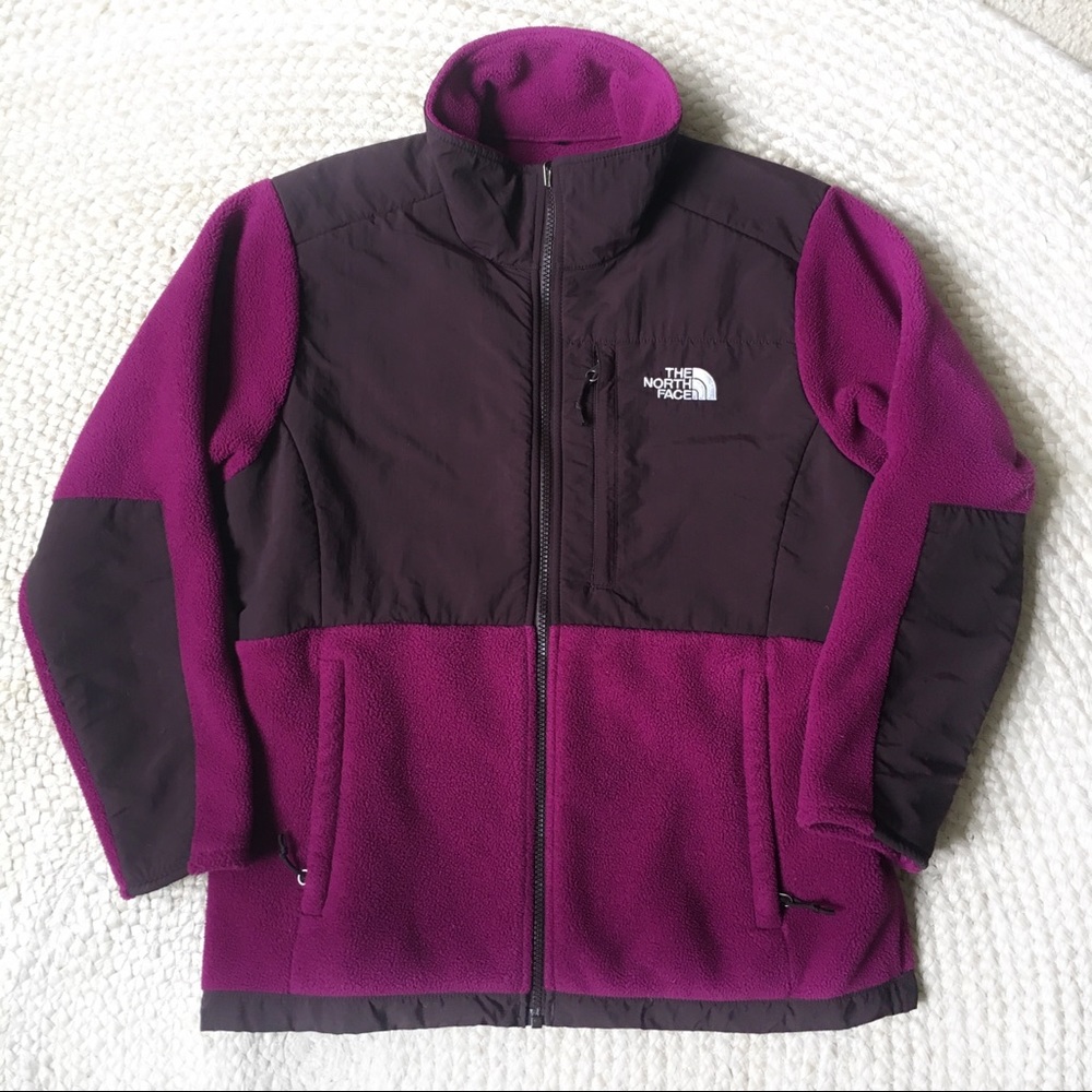The North Face Denali Fleece Jacket Berry EUC! 🍇