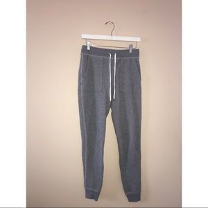 Aerie Grey Drawstring Sweatpants