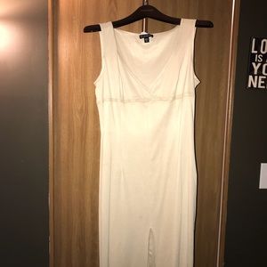 Bebe suede beige dress