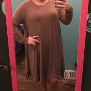 Dark mauve/brown dress