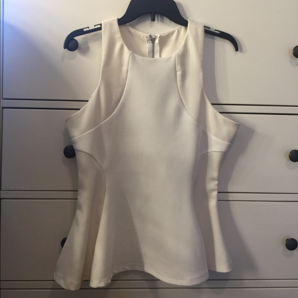 Off white top