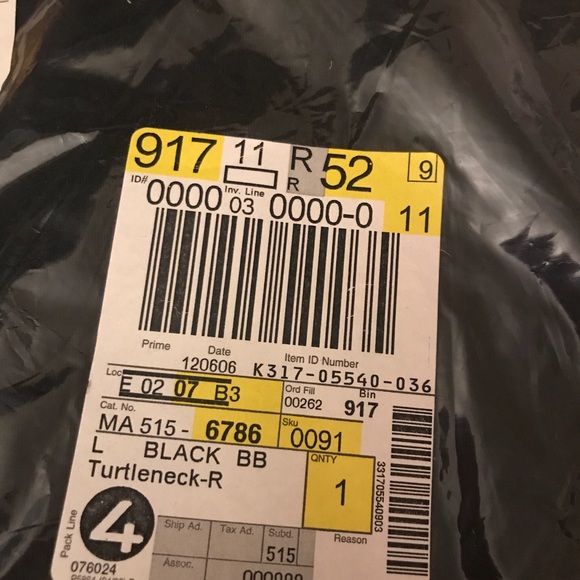 3 large men’s turtleneck’s - Picture 3 of 4