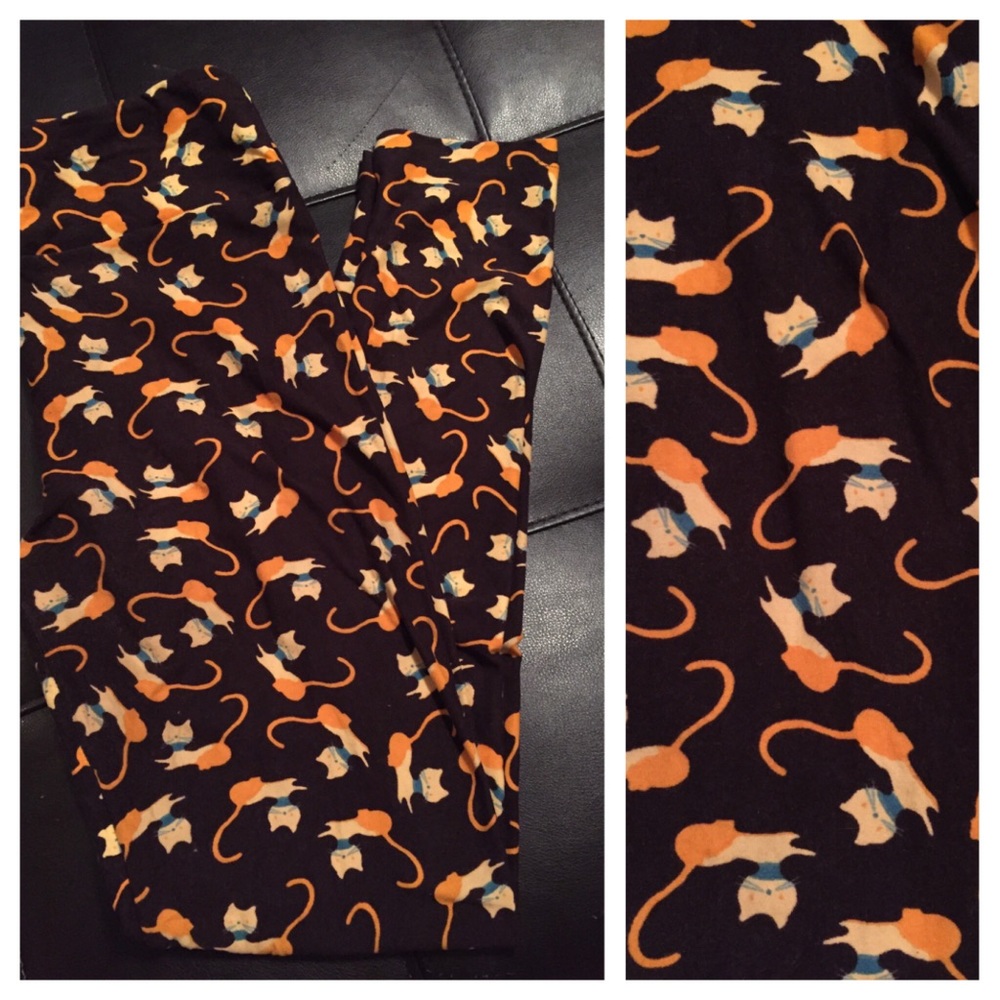 Lularoe OS cat leggings.