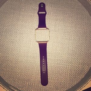 Plum fitbit blaze band/frame