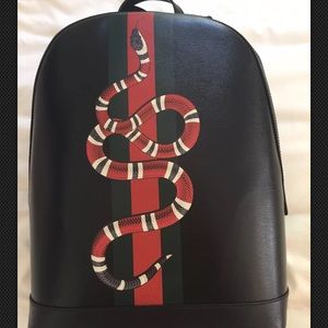 gucci kingsnake backpack