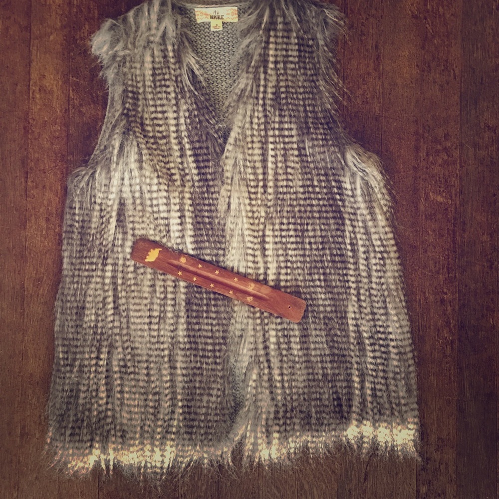 Furry vest