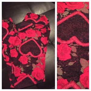 Valentine Lularoe OS LEGGINGS