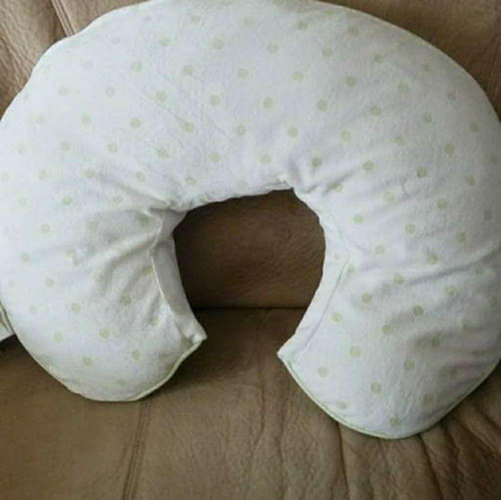 Boppy pillow with cover