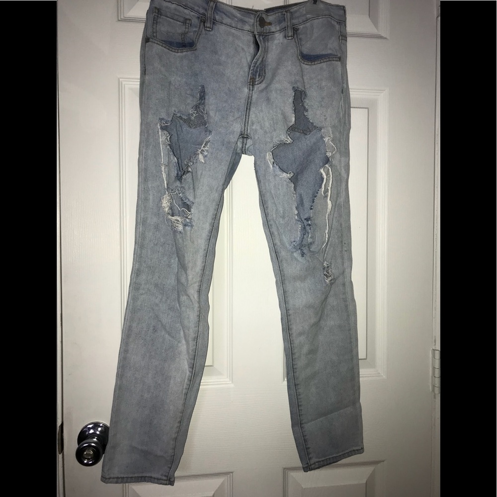 ripped jeans