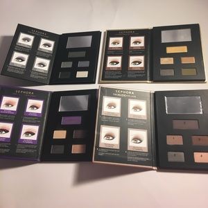 4 Sephora eye shadow palettes