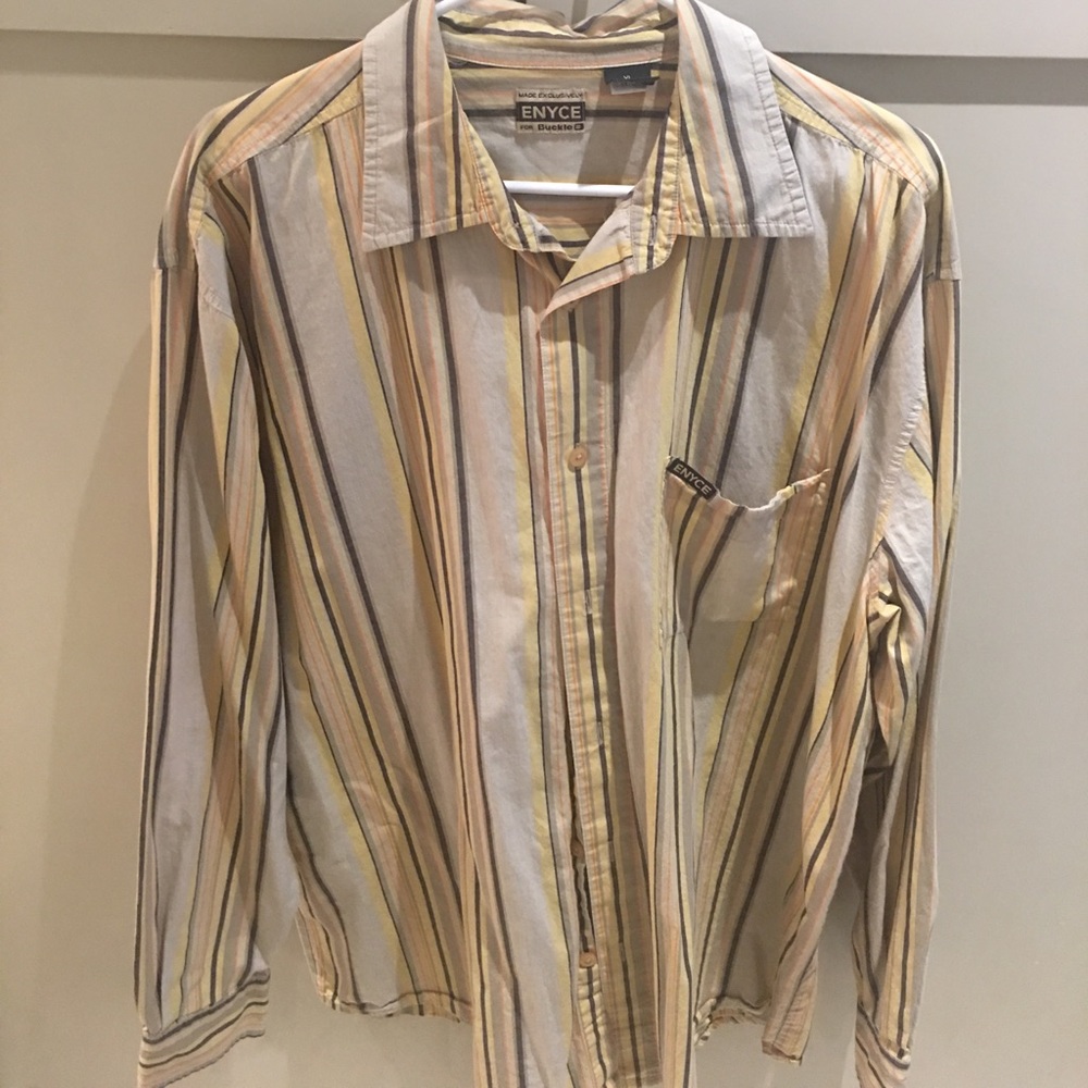 Men’s Long Sleeve Button Down Shirt from Buckle