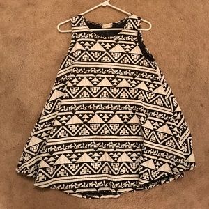 Black and white tunic!