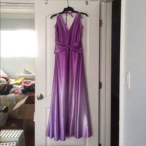 Purple dress