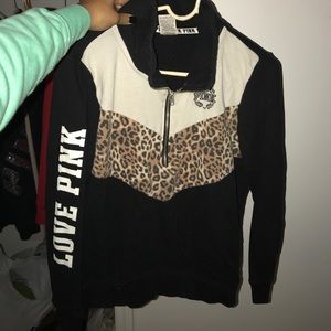 vs pink zip up