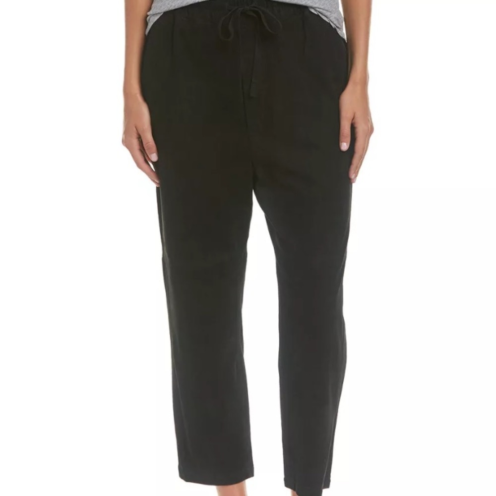 Vince Goat Suede Track Pants silk-lined NWT