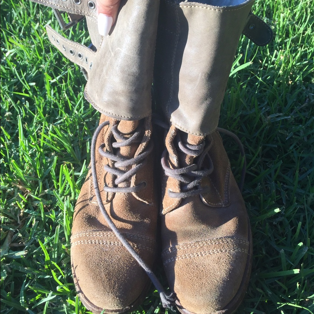 All saints leather  boots
