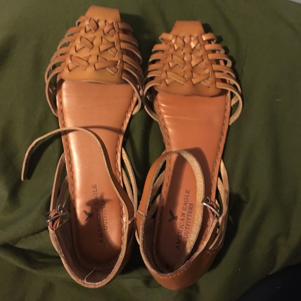 AEO Brown Sandals