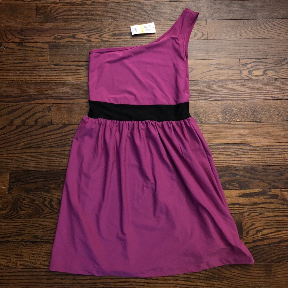 NWT one shoulder medium dress
