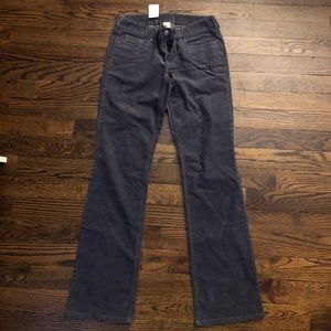 NWT jcrew gray corduroys