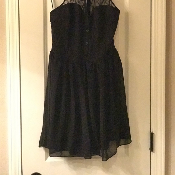 Short black halter dress - Picture 2 of 2