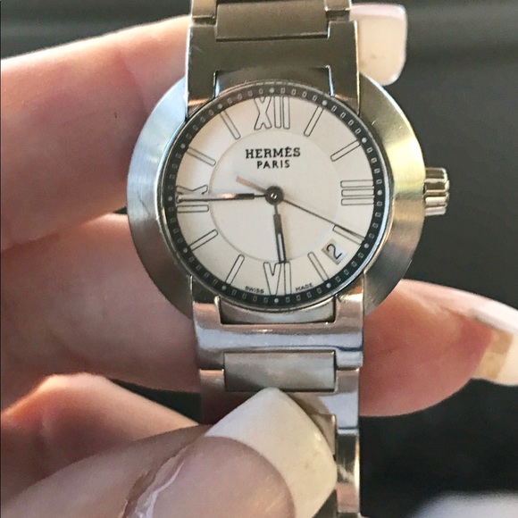 Authentic Hermes watch. Extra pics main image 4