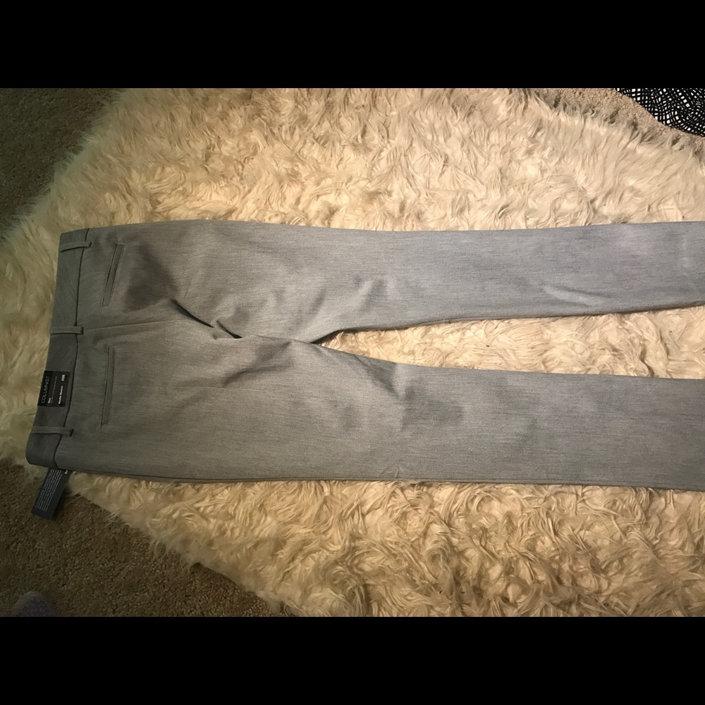 Gray Fitted Slacks - image 2