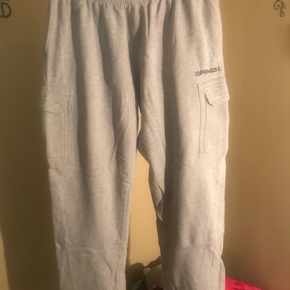 And1 gray sweatpants