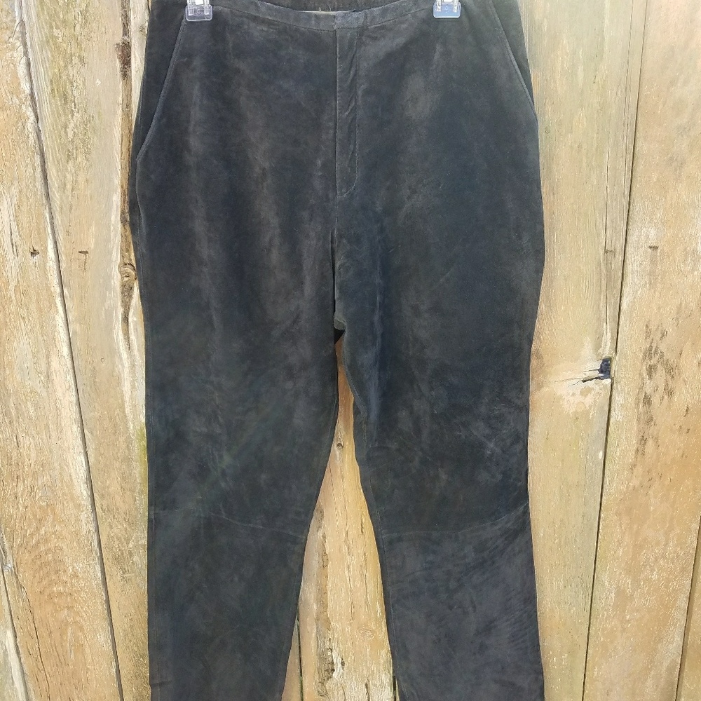 Women's Black Uniform John Paul Richard Leather Pa