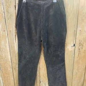 Women's Black Uniform John Paul Richard Leather Pa