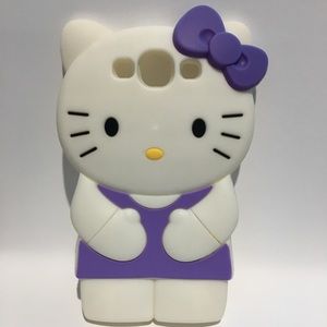 Samsung Galaxy S3 3D Hello Kitty Silicone Case