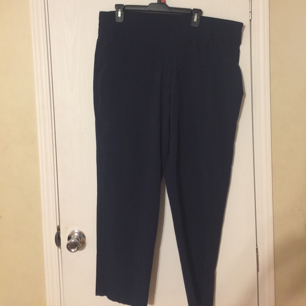 Ruby red Women Plus Size Nagy blue Dress Pants