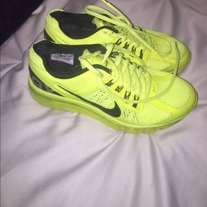 Nike Air Max in the color Volt