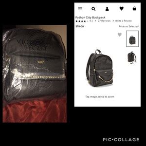VS Black Backpack