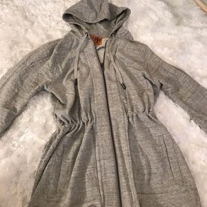 Tory Burch oversize grey jacket/pullover