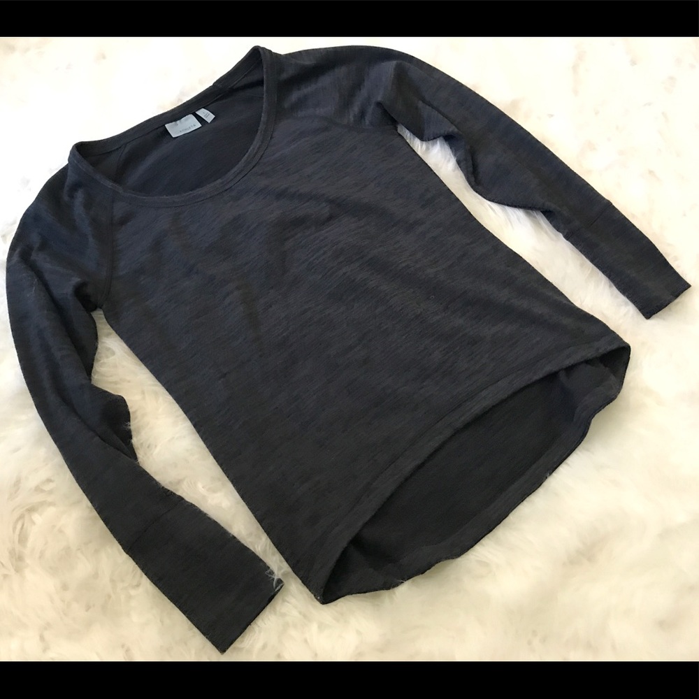 EUC Althleta Charcoal Long Sleeve