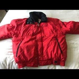 Mens Vintage Downhill Racer Ski Snowboard Jacket