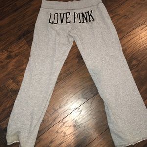 Pink sweats