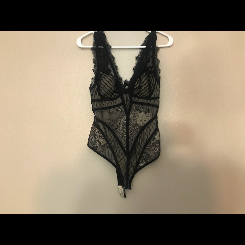 Sexy lace bodysuit