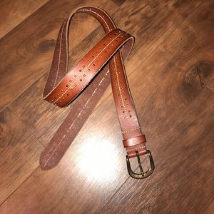 American Eagle leather studded belt
