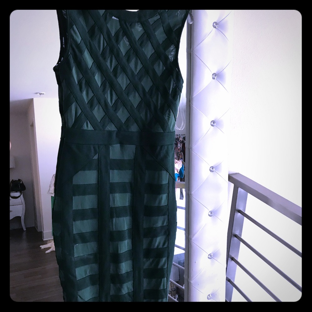 Green dress