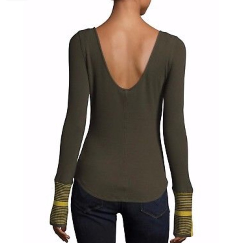 Free people knit long sleeve top