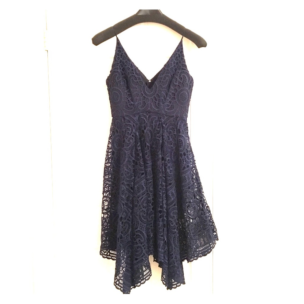 NICHOLAS Guipure Lace Ball Dress