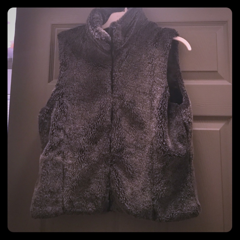 Comfort faux fur vest