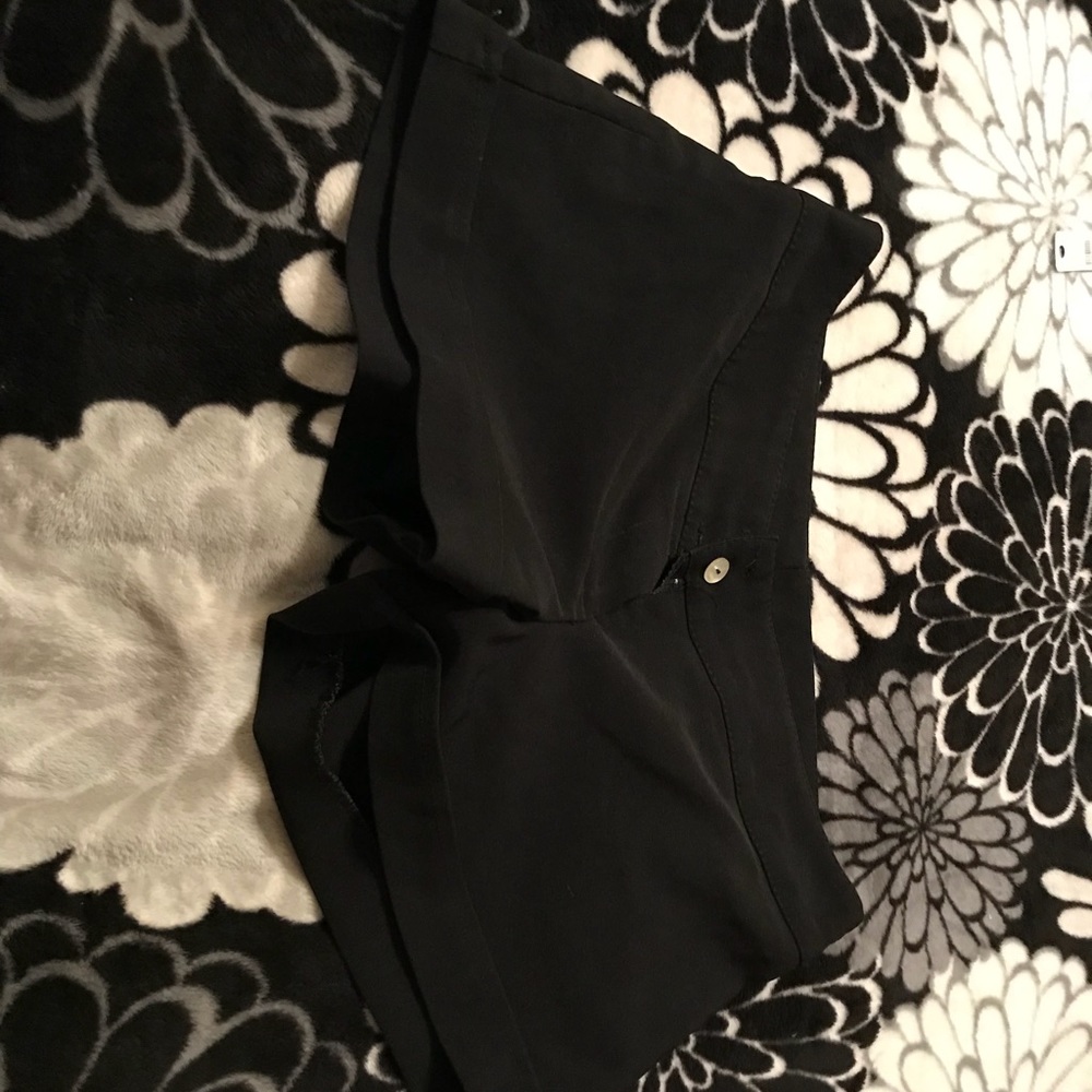 Black work shorts
