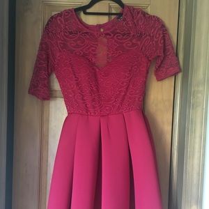 Windsor Red Lace Dress