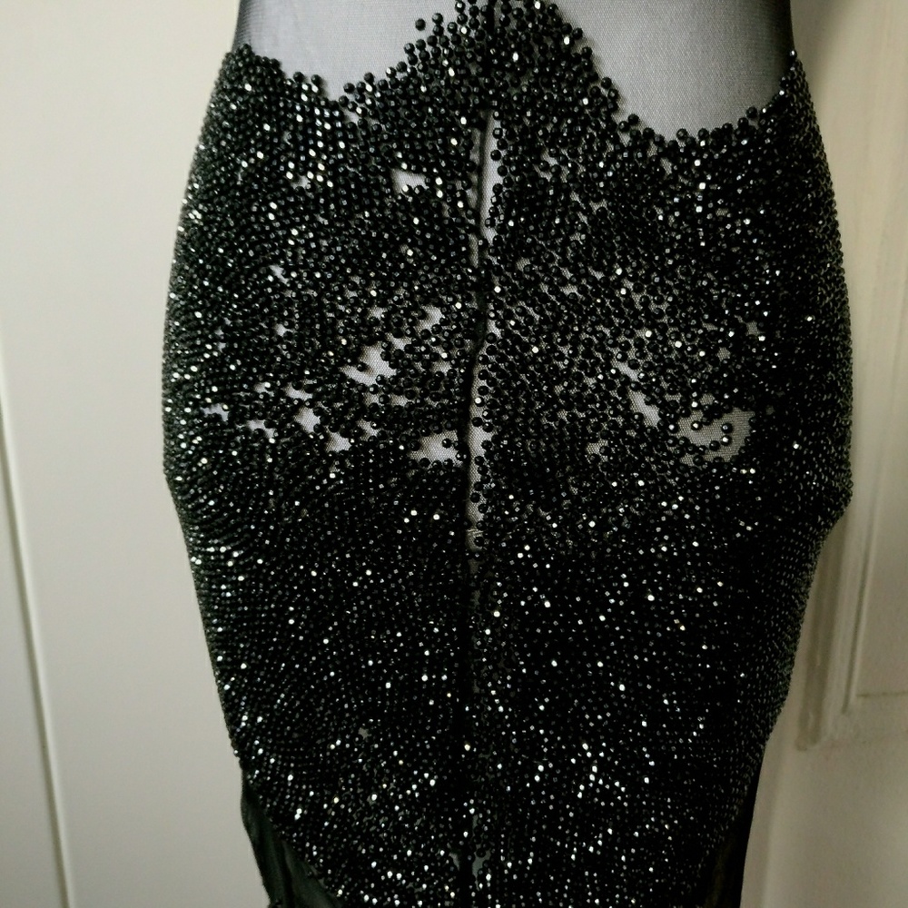 ❤️Stunning Black Shear Dress❤️ - Picture 6 of 11