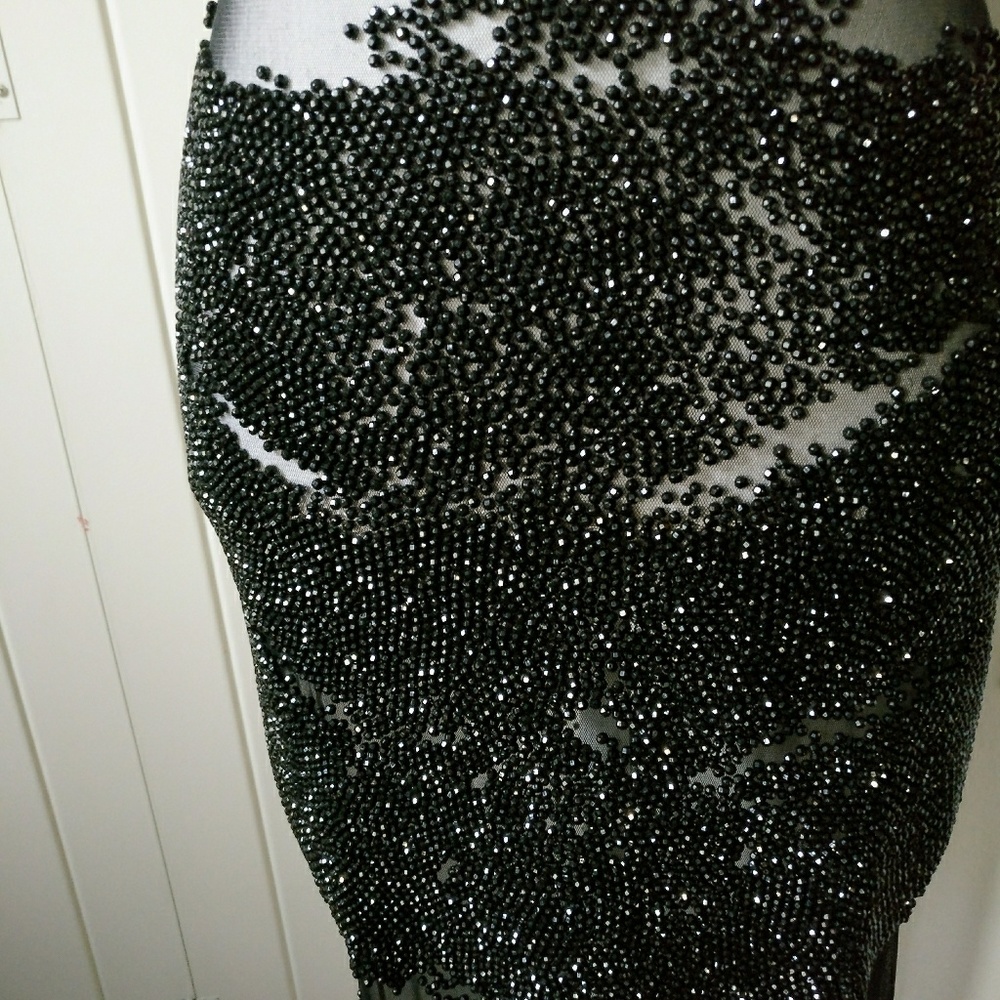 ❤️Stunning Black Shear Dress❤️ - Picture 7 of 11