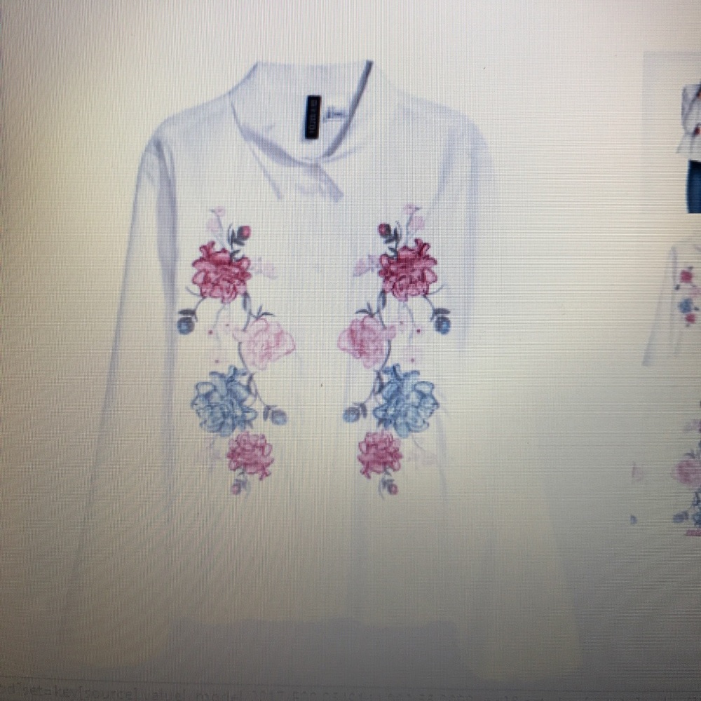 Shirt with Flared Sleeves